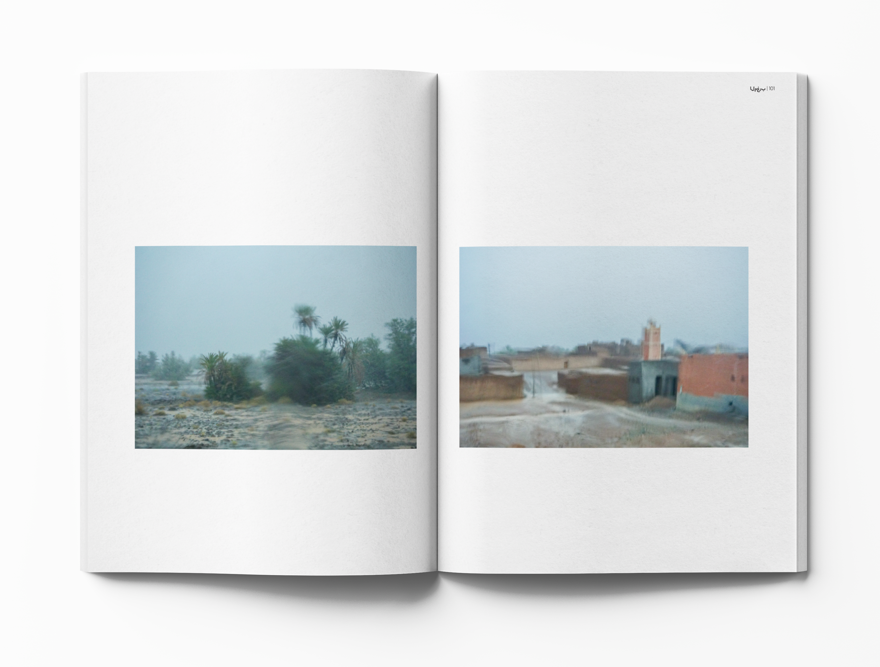 Morocco Photo book Mockup page 100-101