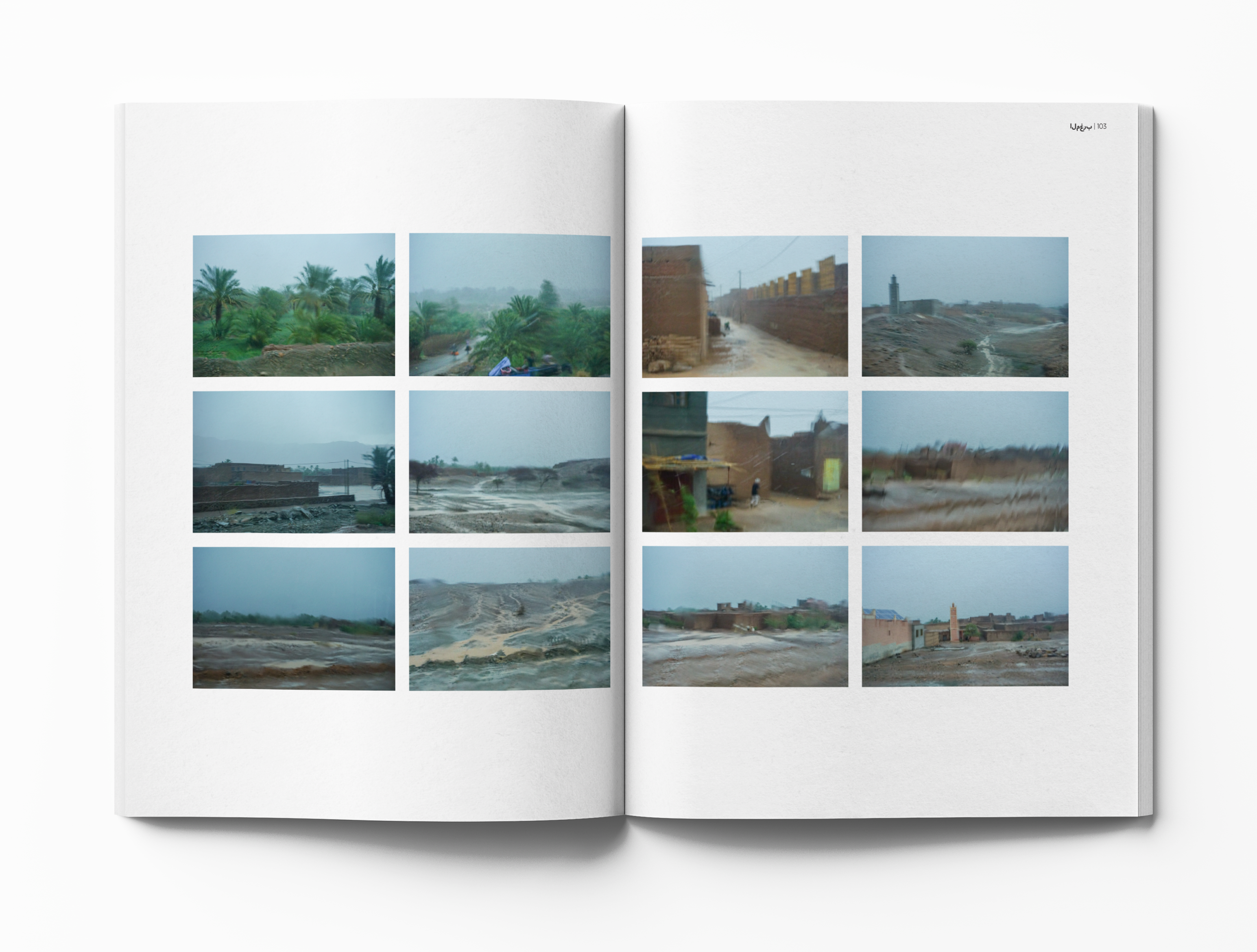 Morocco Photo book Mockup page 102-103