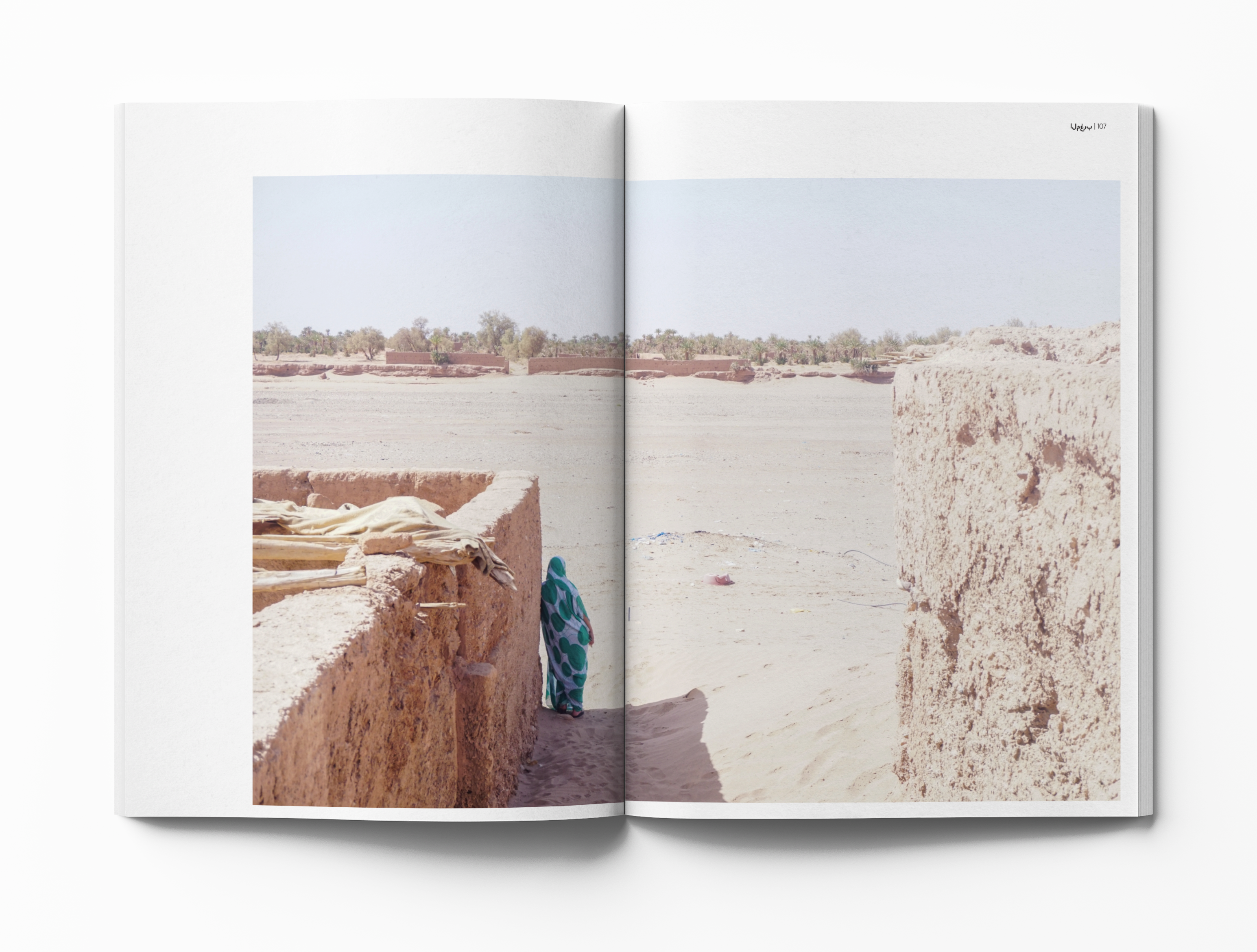 Morocco Photo book Mockup page 106-107