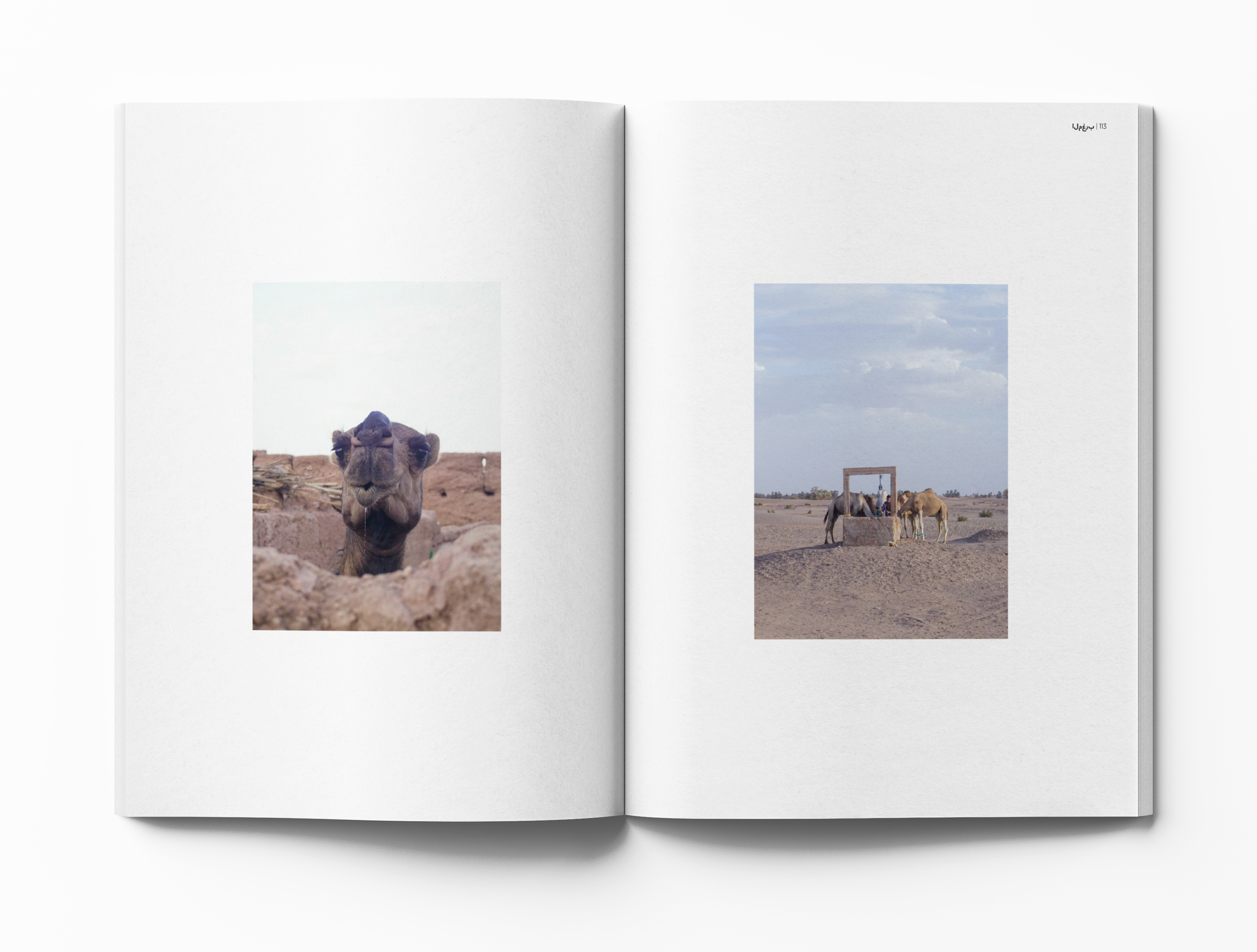 Morocco Photo book Mockup page 114-115