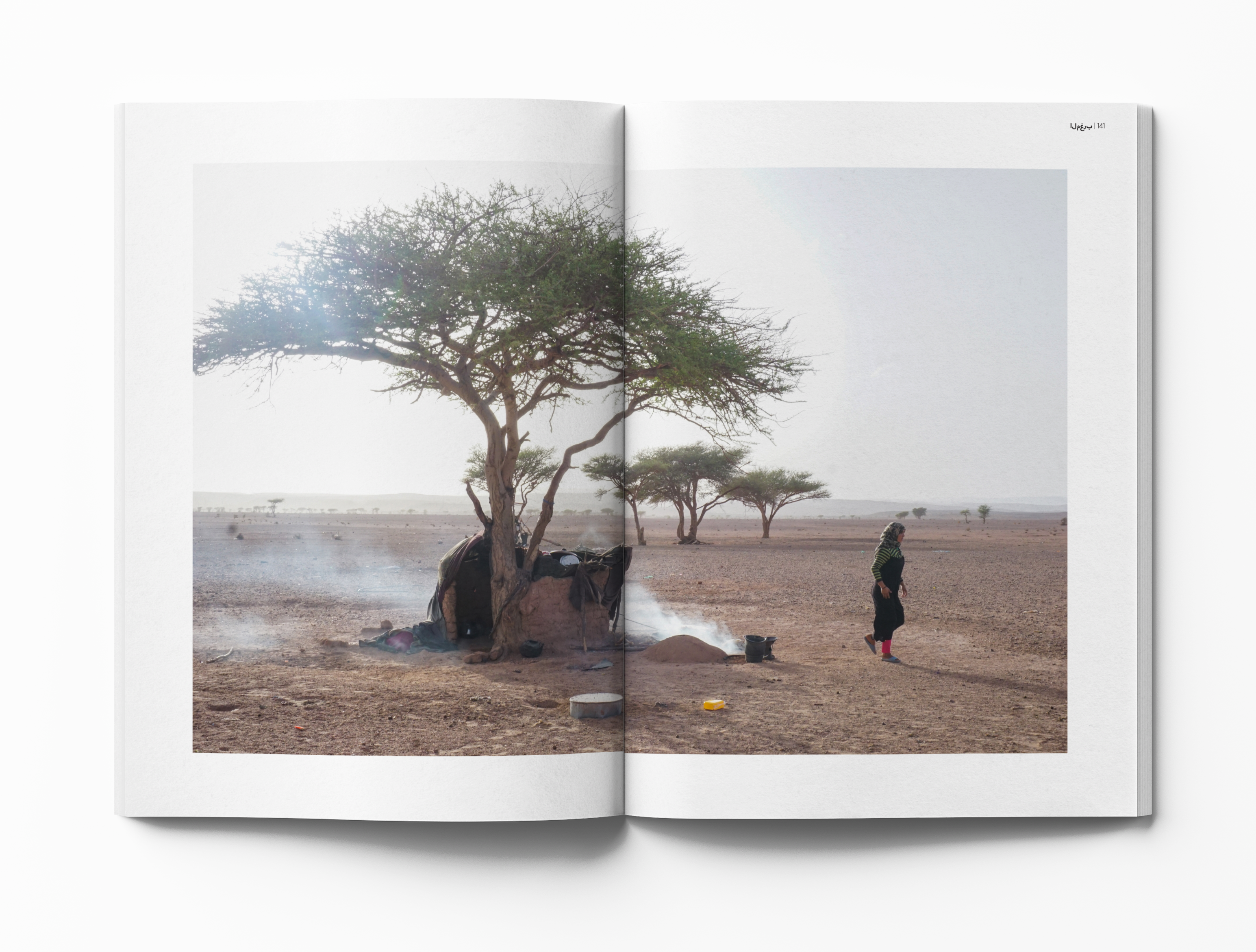 Morocco Photo book Mockup page 138-139