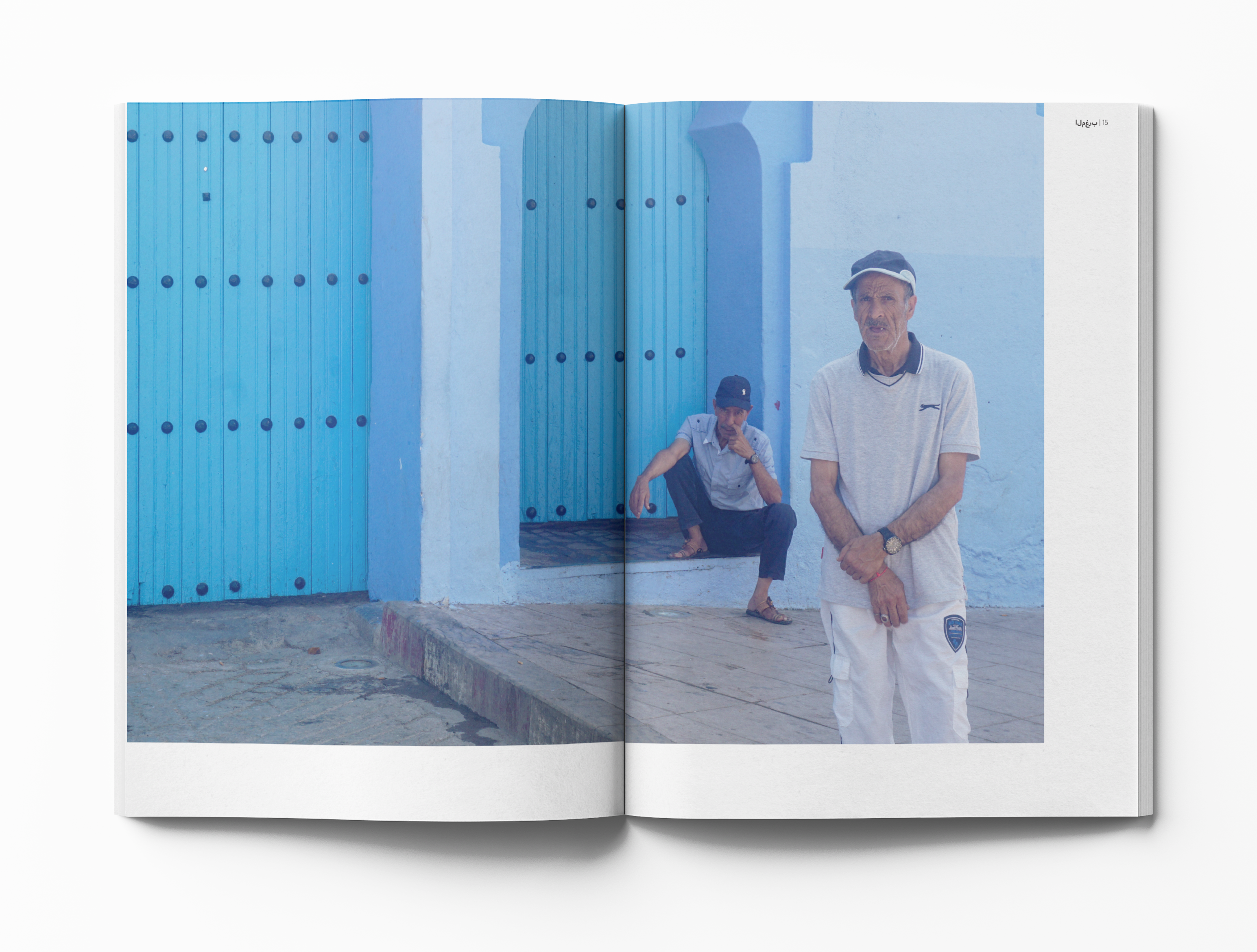 Morocco Photo book Mockup page 14-15