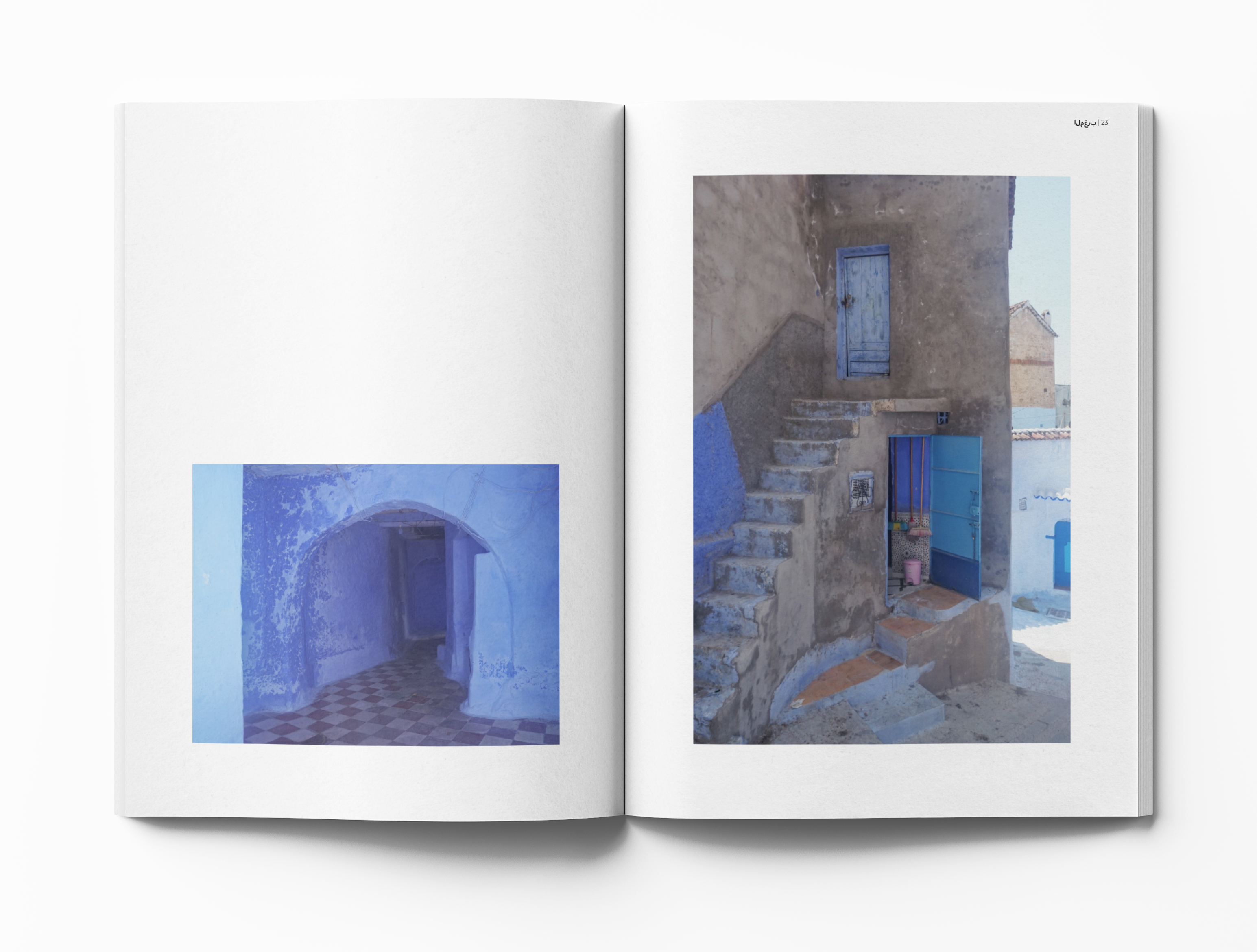 Morocco Photo book Mockup page 22-23