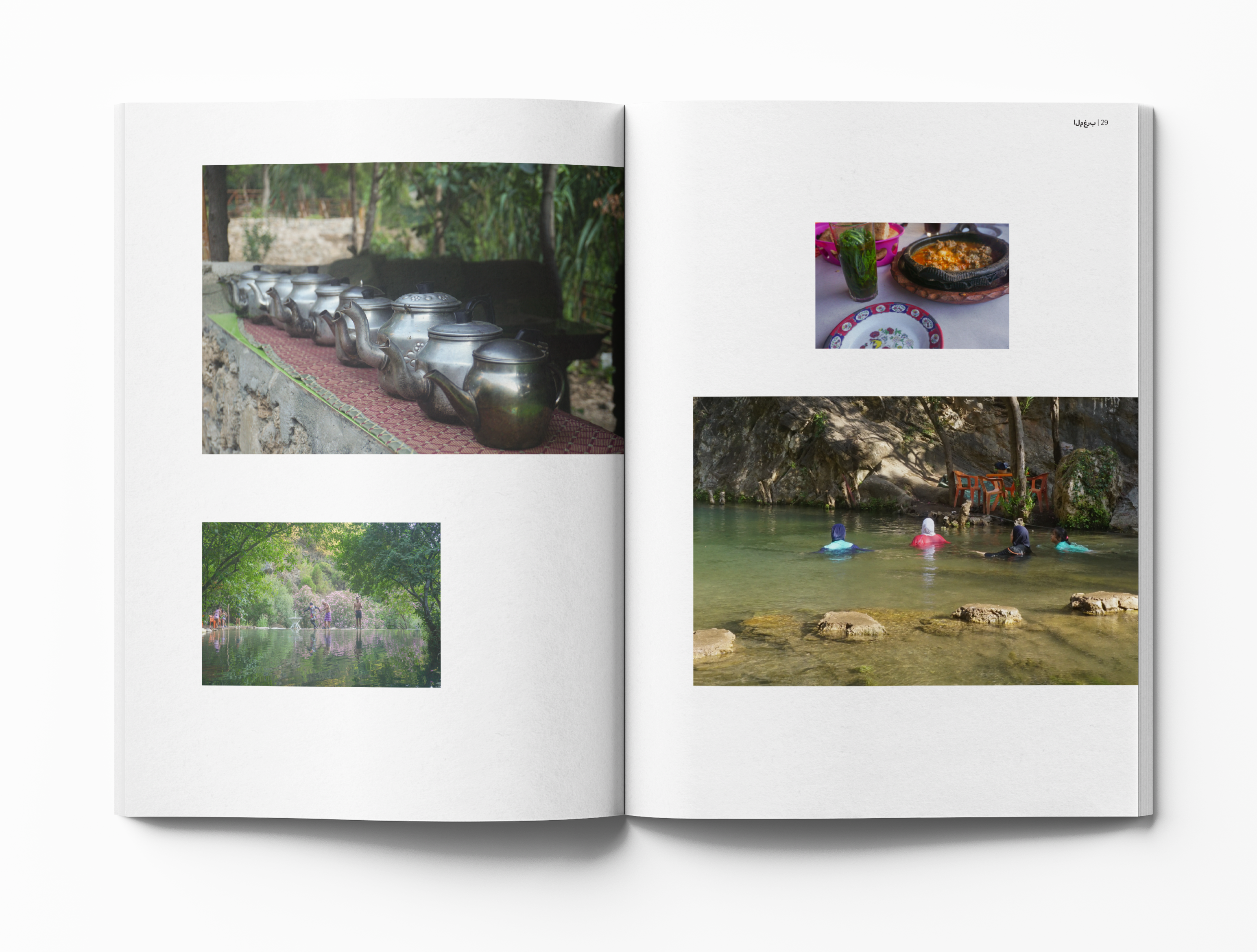 Morocco Photo book Mockup page 28-29