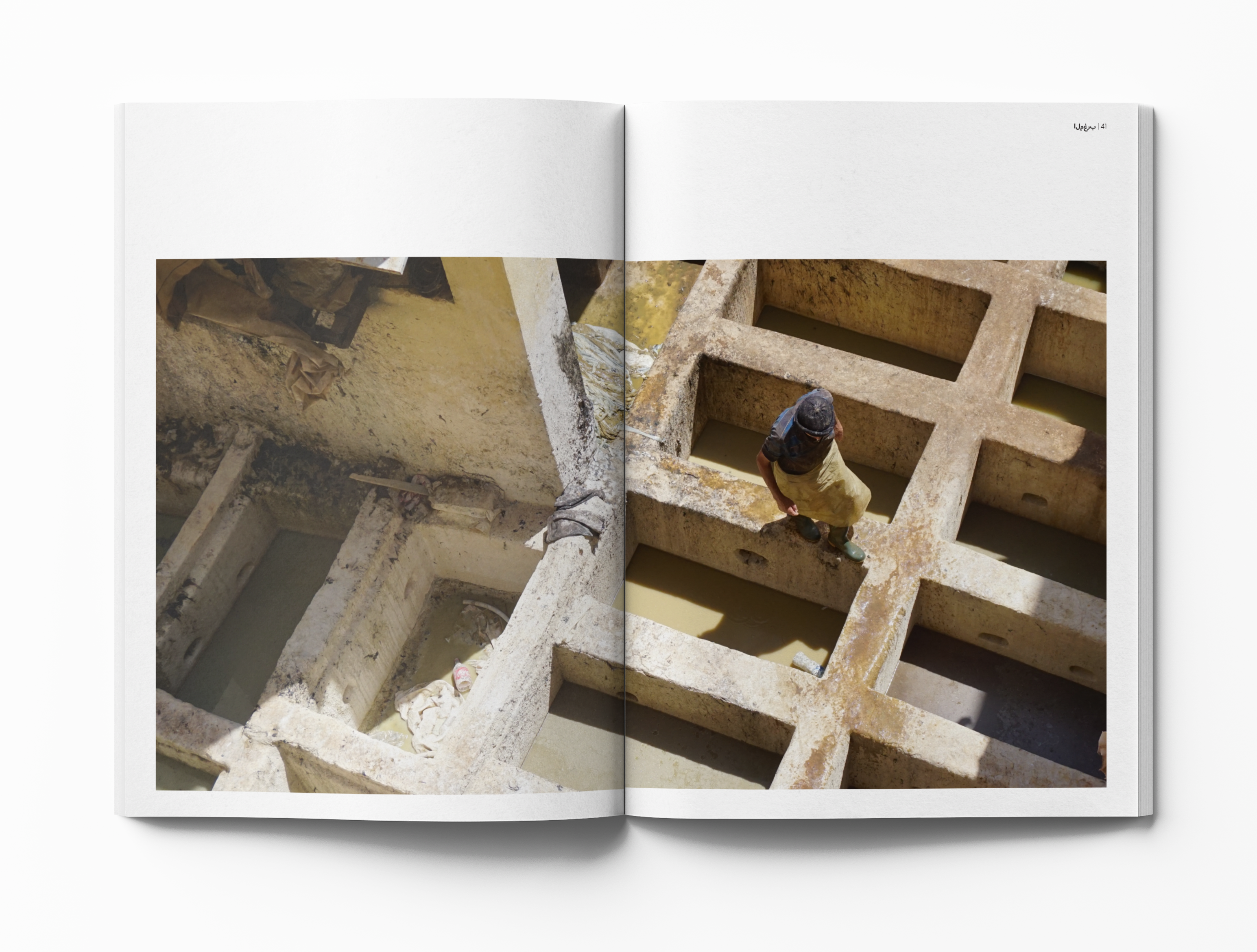 Morocco Photo book Mockup page 40-41