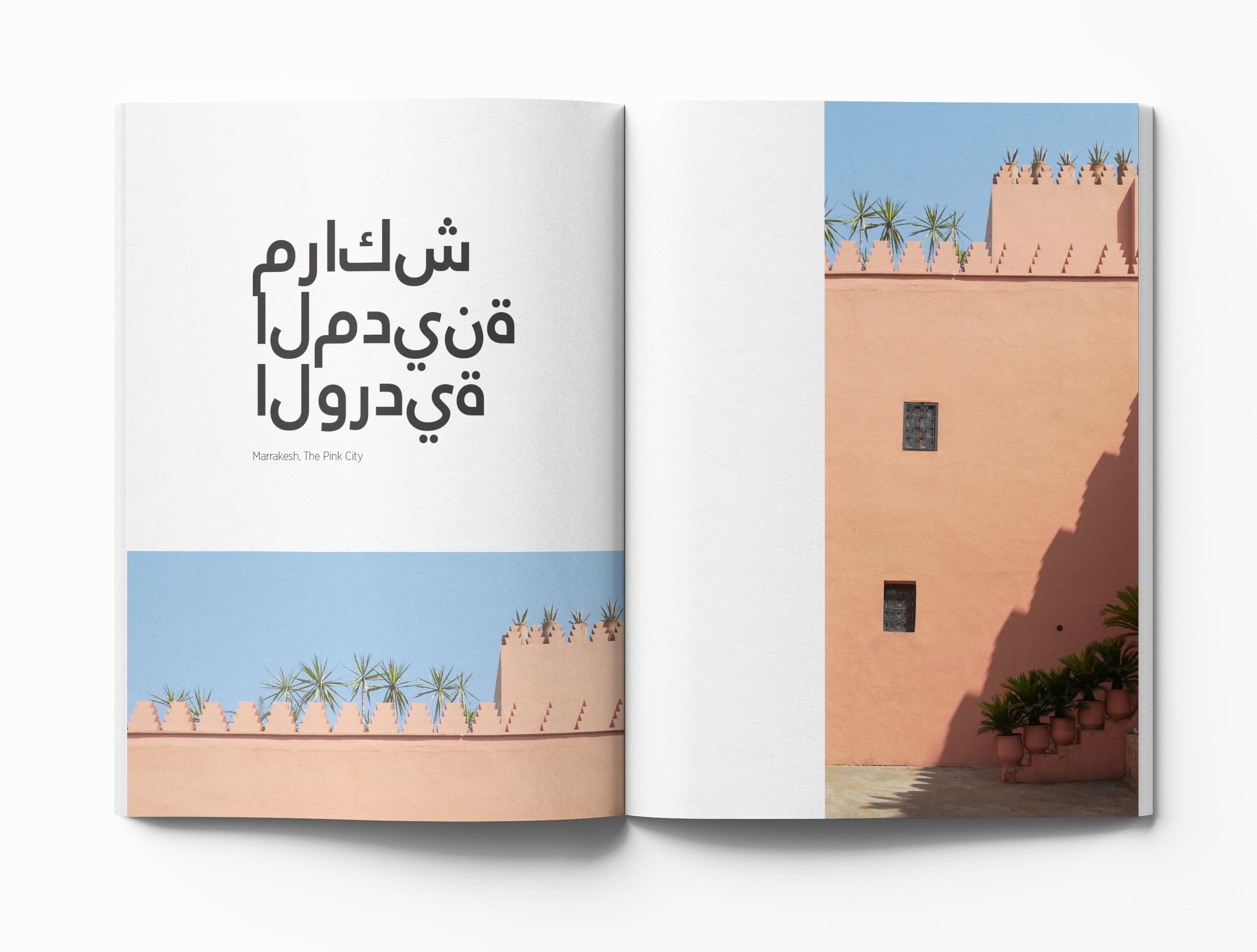 Morocco Photo book Mockup page 48-49