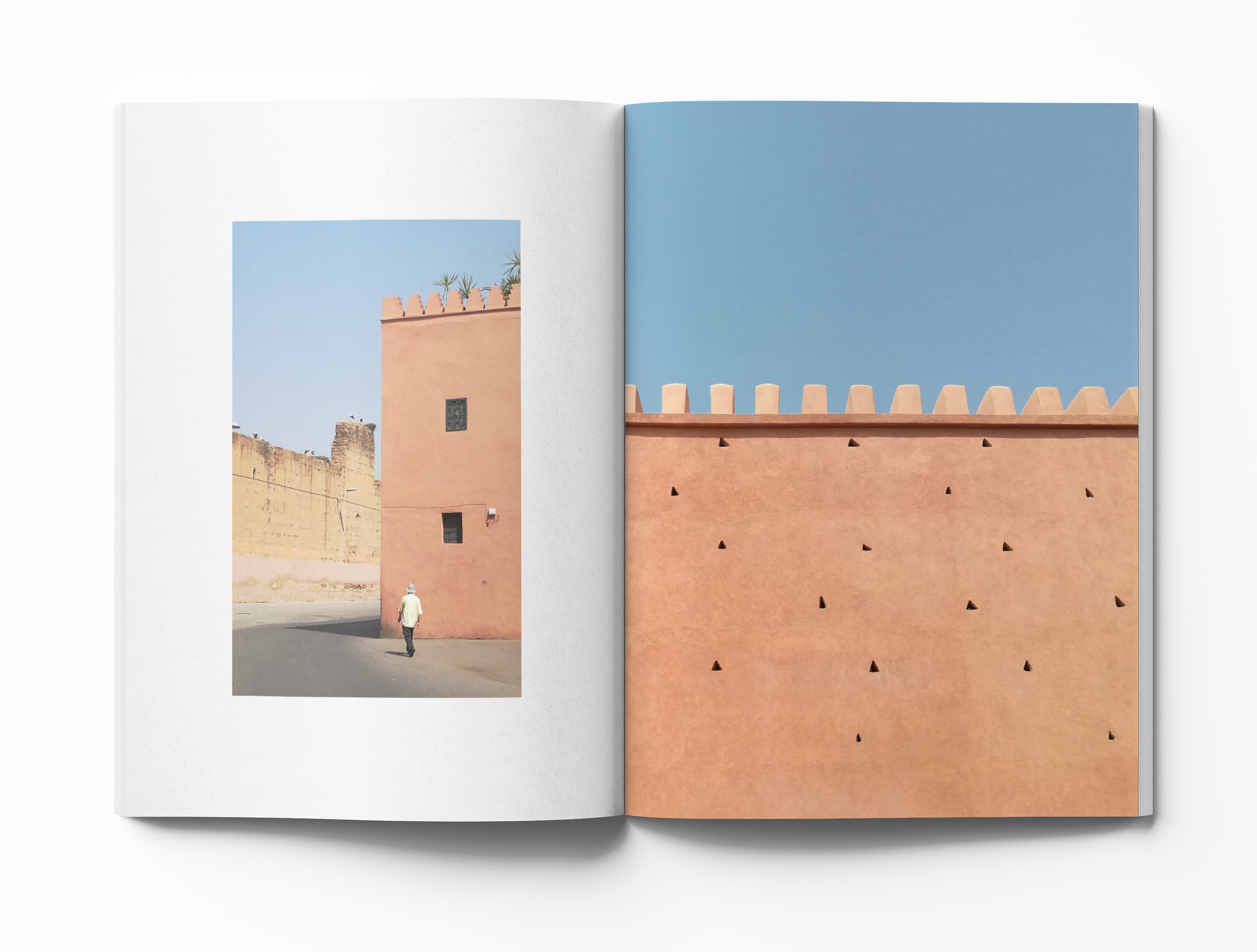 Morocco Photo book Mockup page 50-51