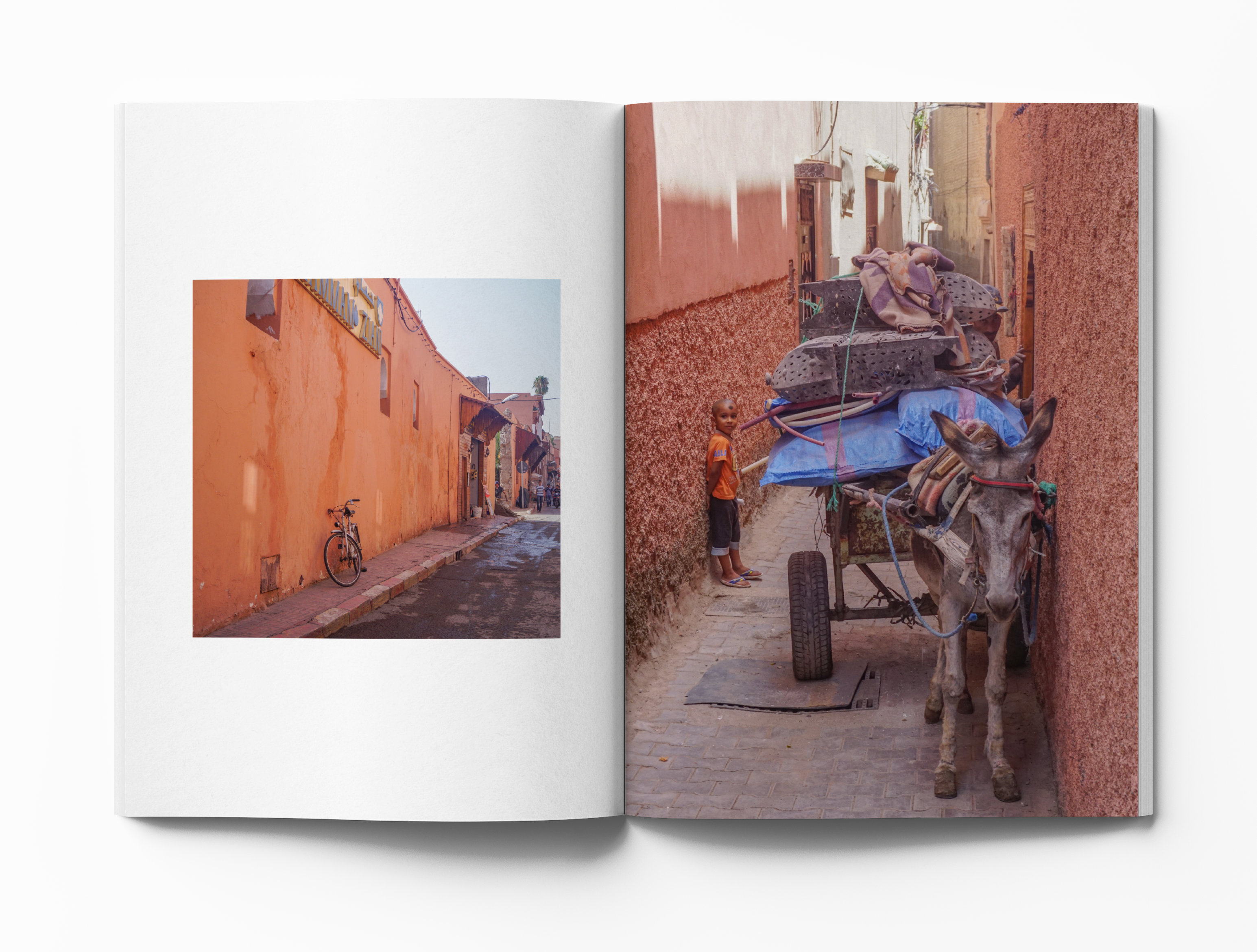 Morocco Photo book Mockup page 62-63