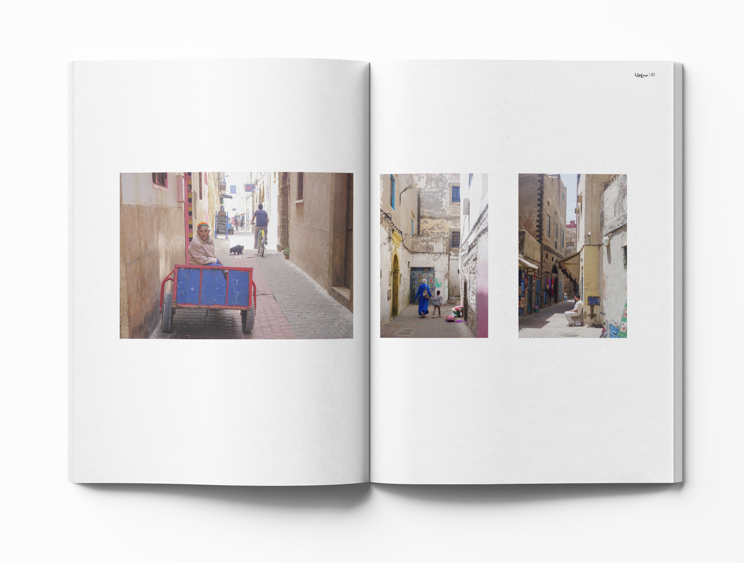 Morocco Photo book Mockup page 82-83